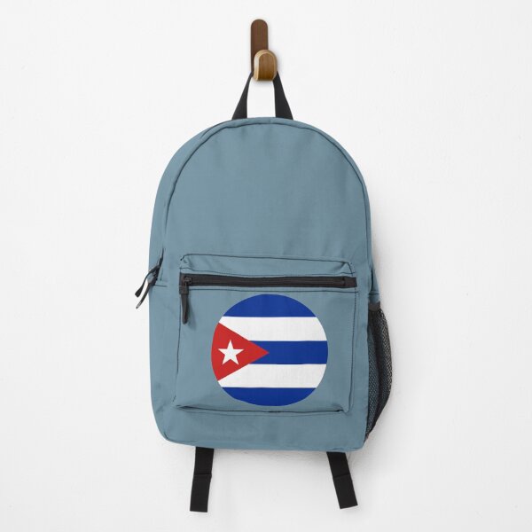 Item preview, Cuba Round Flag Cuban Patriotic Heritage designed and sold by NTGUILTY.
