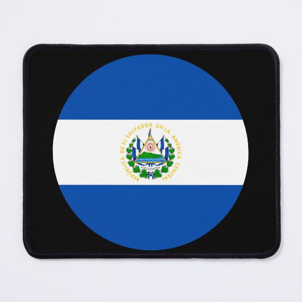 Item preview, El Salvador Round Flag Salvadoran Patriotic Heritage designed and sold by NTGUILTY.