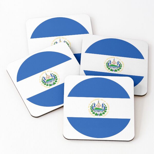 Item preview, El Salvador Round Flag Salvadoran Patriotic Heritage designed and sold by NTGUILTY.