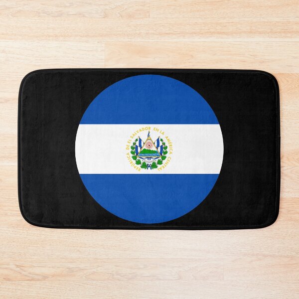 Item preview, El Salvador Round Flag Salvadoran Patriotic Heritage designed and sold by NTGUILTY.