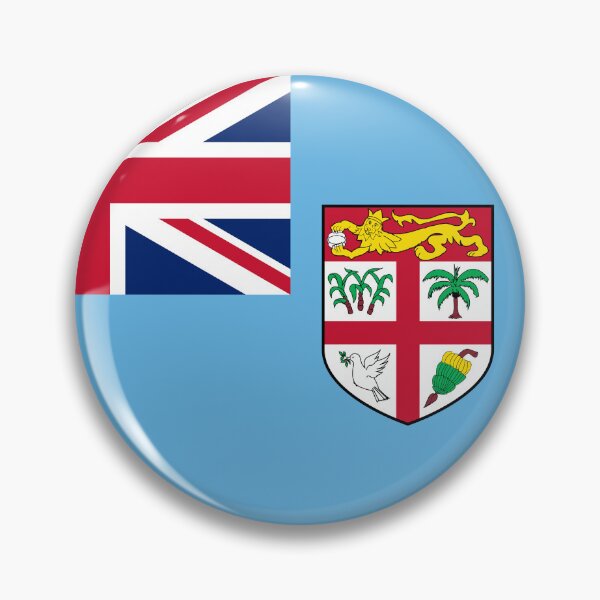 Item preview, Fiji Round Flag Fijian Patriotic Heritage designed and sold by NTGUILTY.