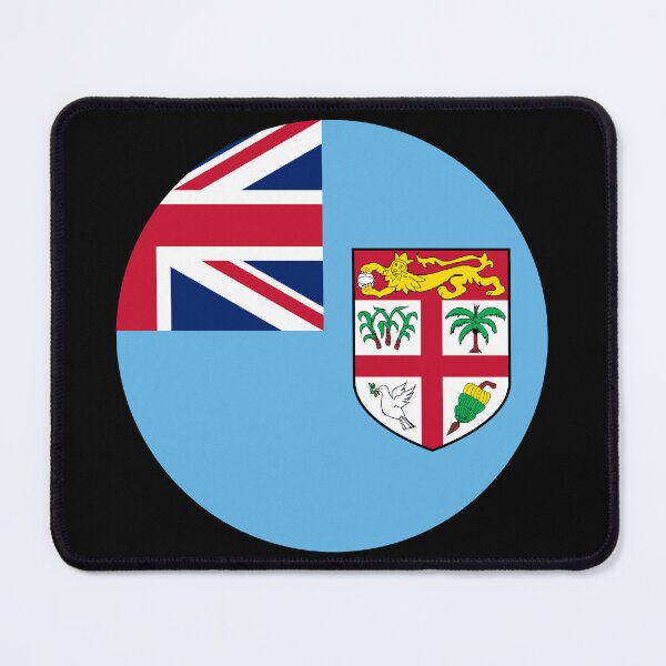Item preview, Fiji Round Flag Fijian Patriotic Heritage designed and sold by NTGUILTY.