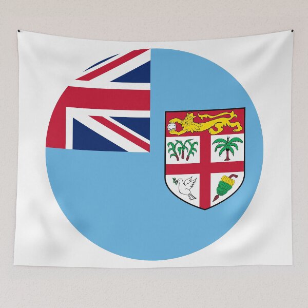 Item preview, Fiji Round Flag Fijian Patriotic Heritage designed and sold by NTGUILTY.