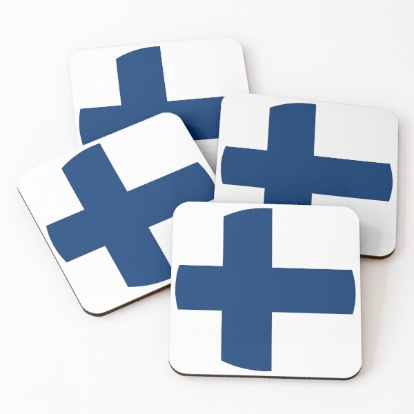 Item preview, Finland Round Flag Finnish Patriotic Heritage designed and sold by NTGUILTY.