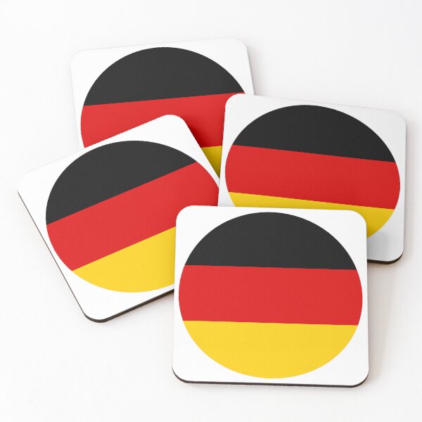 Item preview, Germany Round Flag German Patriotic Heritage designed and sold by NTGUILTY.