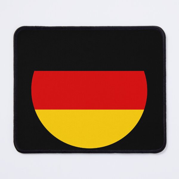 Item preview, Germany Round Flag German Patriotic Heritage designed and sold by NTGUILTY.