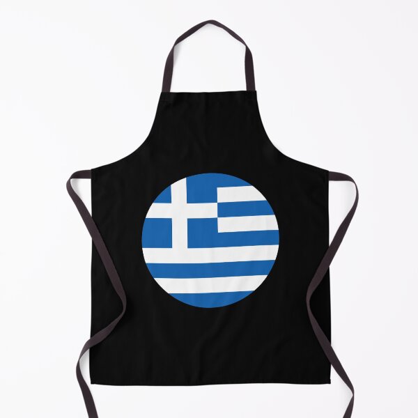 Item preview, Greece Round Flag Greek Patriotic Heritage designed and sold by NTGUILTY.