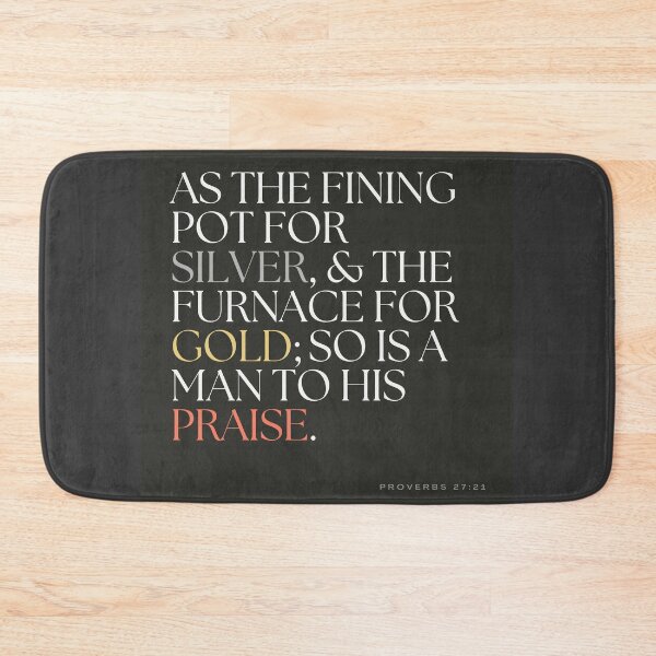 Item preview, Proverbs 27:21 designed and sold by Undonemadenew.