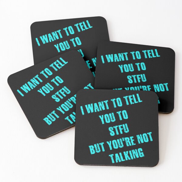 Item preview, STFU designed and sold by KreativeCrow78.
