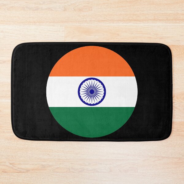 Item preview, India Round Flag Indian Patriotic Heritage designed and sold by NTGUILTY.