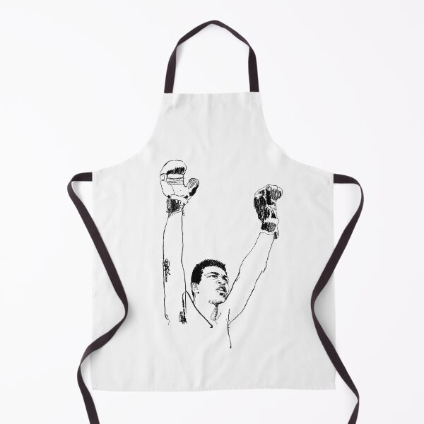 Item preview, Muhammad Ali Victory Celebration Pencil Sketch - The Greatest Boxing Legend Art designed and sold by ZERO-MIND.