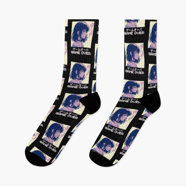 Item preview, Game Over Aesthetic Anime Girl designed and sold by MOFAPPAREL.
