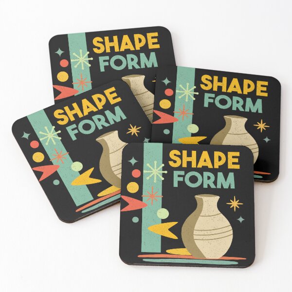Item preview, Shape & Form Retro Pottery Maker Design designed and sold by ksrogersdesigns.