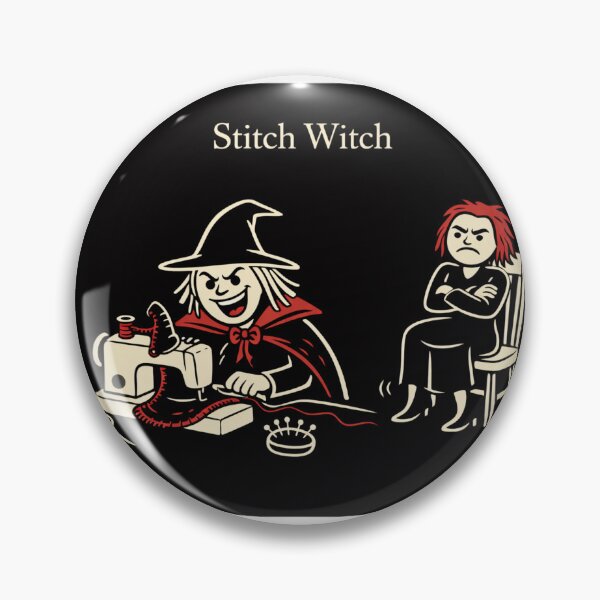 Item preview, Stitch Witch Impatient Twitch designed and sold by SincerelyNick.