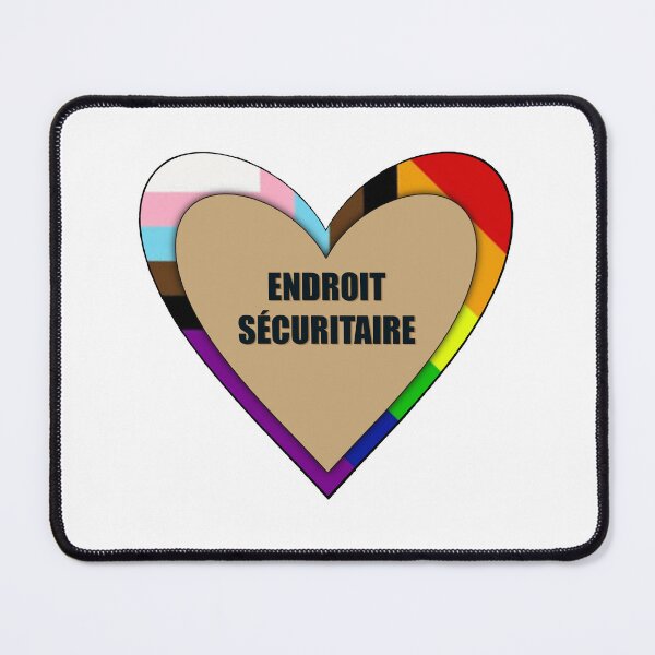 Item preview, ENDROIT SÉCURITAIRE - LGBTQIA+  designed and sold by slayaniston.