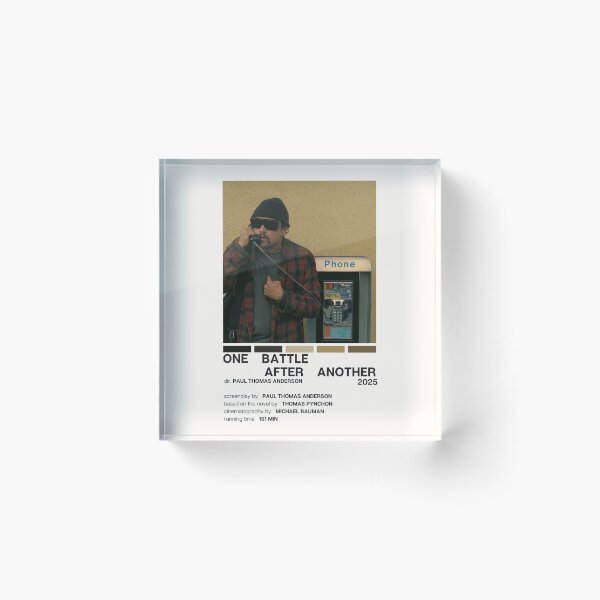 Item preview, One Battle After Another (2025) Movie Poster designed and sold by YellowishCat15.