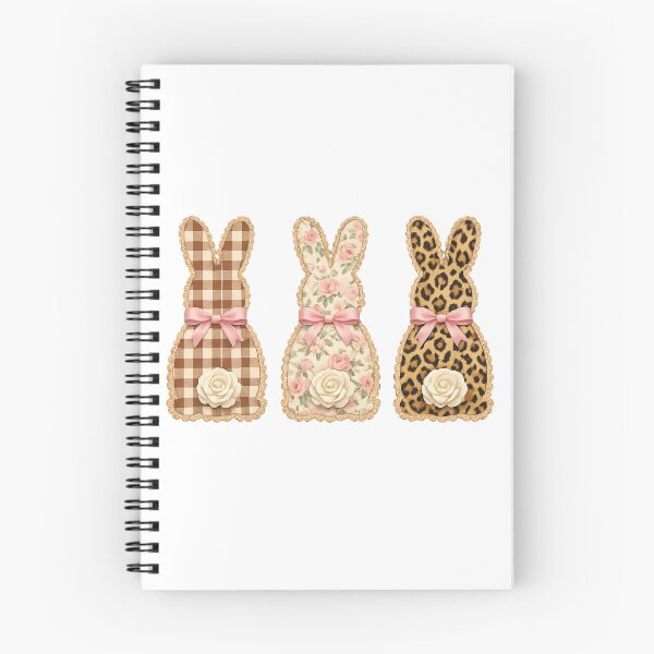 Item preview, Shabby Chic Easter Bunny Floral Gingham designed and sold by Ali-printshop.