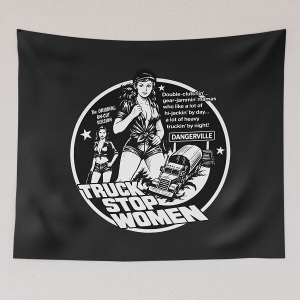 Item preview, Vintage Truck Stop Women Pulp Danger designed and sold by Kujo Dangerous Vintage.