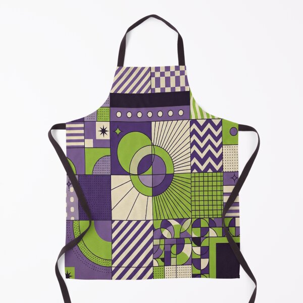 Item preview, Colourful Geometric, purple and green geometric, pattern geometric designed and sold by AddlPoolart.