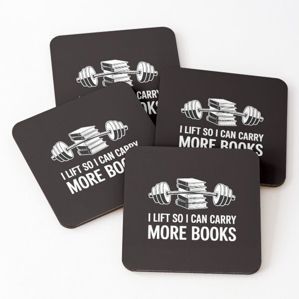 Item preview, I Lift So I Can Carry More Books – Workout Humor For Bookworms designed and sold by Redgiant87x.