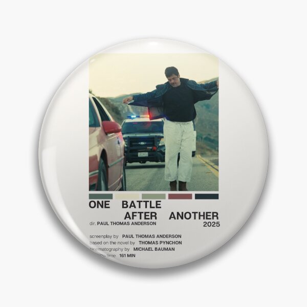 Item preview, One Battle After Another (2025) Movie Poster designed and sold by YellowishCat15.