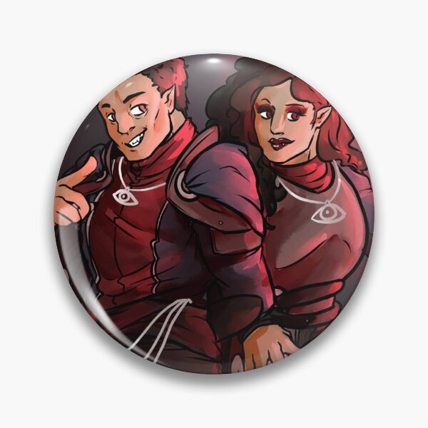Item preview, Count & Countess Strahd Twins - Framed designed and sold by AstralRavens.