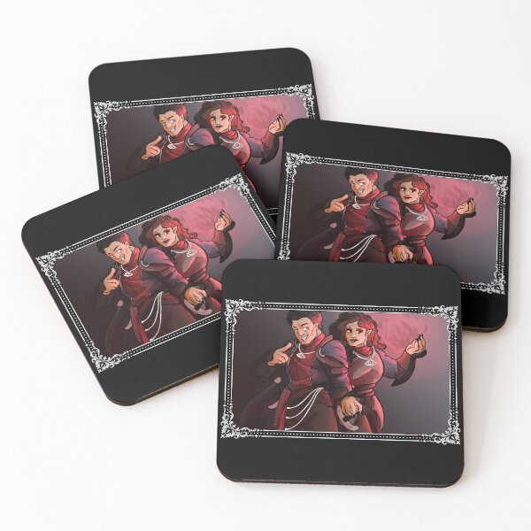 Item preview, Count & Countess Strahd Twins - Framed designed and sold by AstralRavens.
