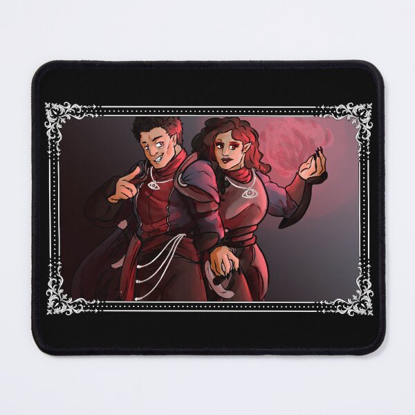 Item preview, Count & Countess Strahd Twins - Framed designed and sold by AstralRavens.