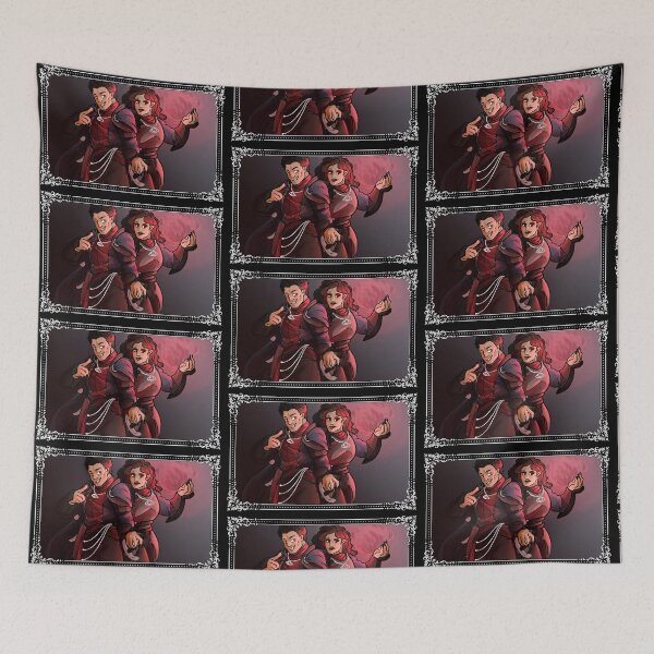 Item preview, Count & Countess Strahd Twins - Framed designed and sold by AstralRavens.