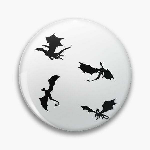 Item preview, Dragons Flying Around | Pack designed and sold by Nyxander's Bookish Catalogue.