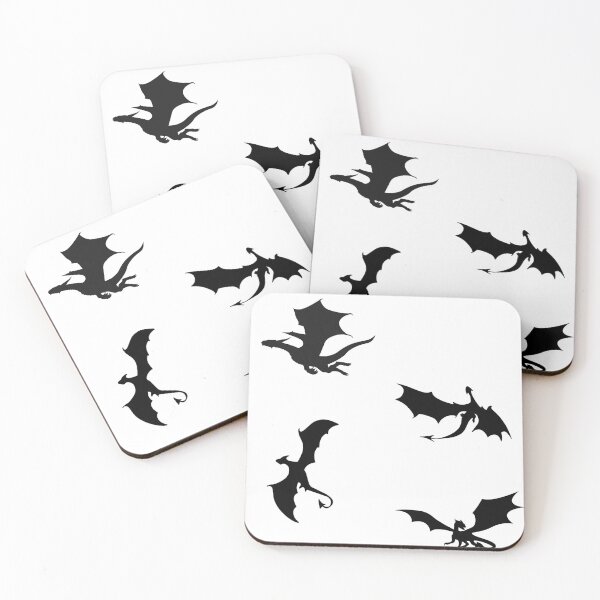 Item preview, Dragons Flying Around | Pack designed and sold by Nyxander's Bookish Catalogue.