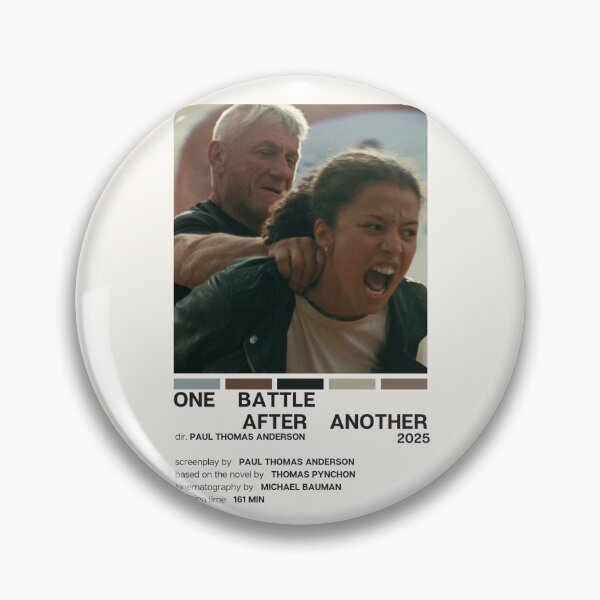 Item preview, One Battle After Another (2025) Movie Poster designed and sold by YellowishCat15.