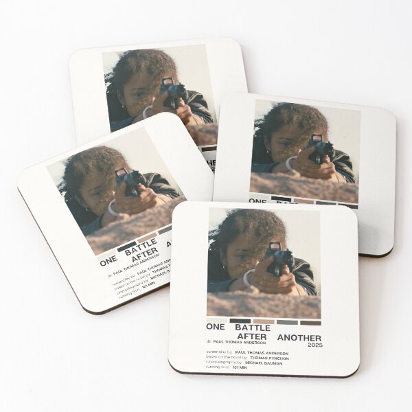 Item preview, One Battle After Another (2025) Movie Poster designed and sold by YellowishCat15.