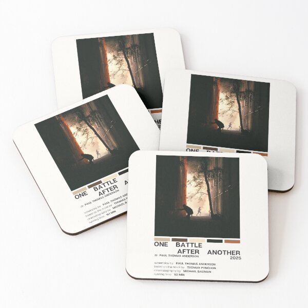 Item preview, One Battle After Another (2025) Movie Poster designed and sold by YellowishCat15.