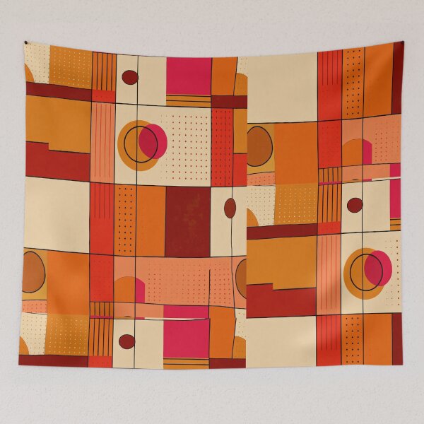 Item preview, Colourful Geometric, pattern geometric designed and sold by AddlPoolart.