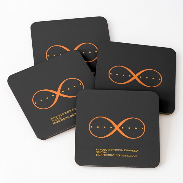 Item preview, DevOps Protocol Enabled Monitoring Infinite Loop Orange Tech designed and sold by Protocol Zero.