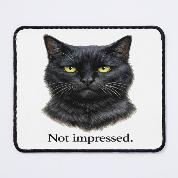 Item preview, Grumpy Black Cat Shirt – Funny Sarcastic Cat Tee, Unbothered Mood, Edgy Smoking Cat Design, Cool Cat Lover Gift designed and sold by CalmRebellion.