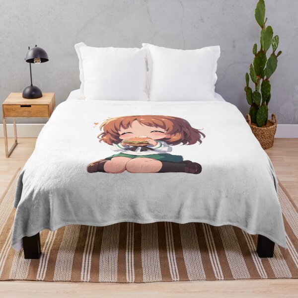 Item preview, Nishizumi Miho Girls und Panzer Chibi Burger Moment designed and sold by earlobejerk.
