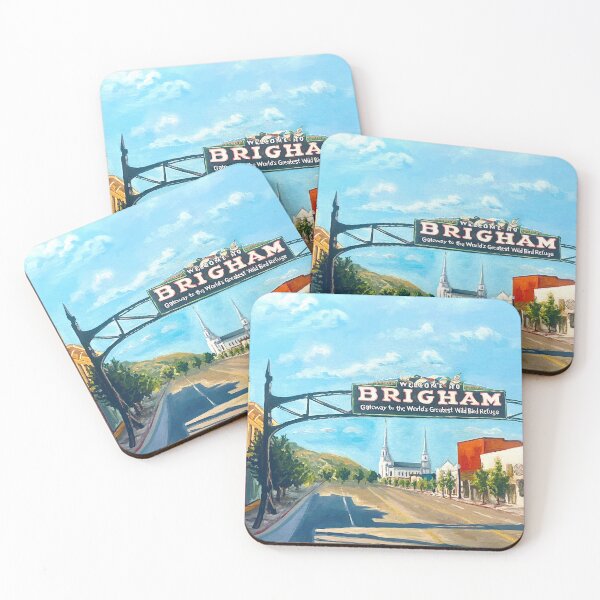 Item preview, Brigham City Main Street designed and sold by OKBarnes-art.