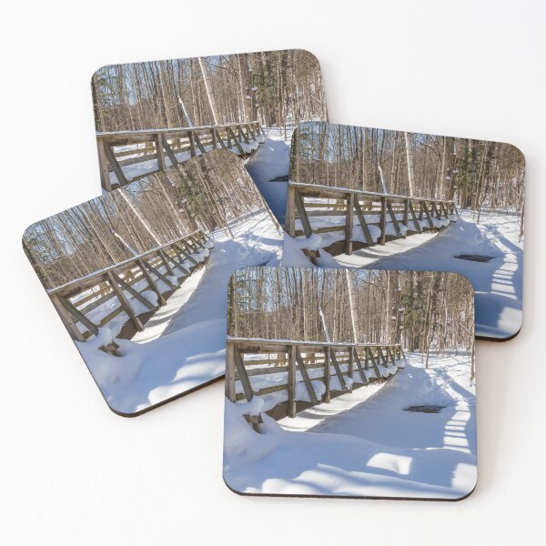 Item preview, Snow-Covered Bridge at Silver Creek, Halton Hills, Ontario 2 designed and sold by jrtwynam.