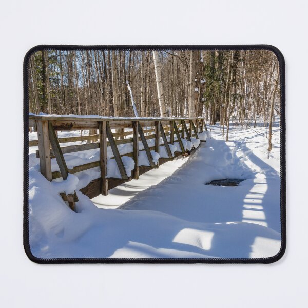 Item preview, Snow-Covered Bridge at Silver Creek, Halton Hills, Ontario 2 designed and sold by jrtwynam.
