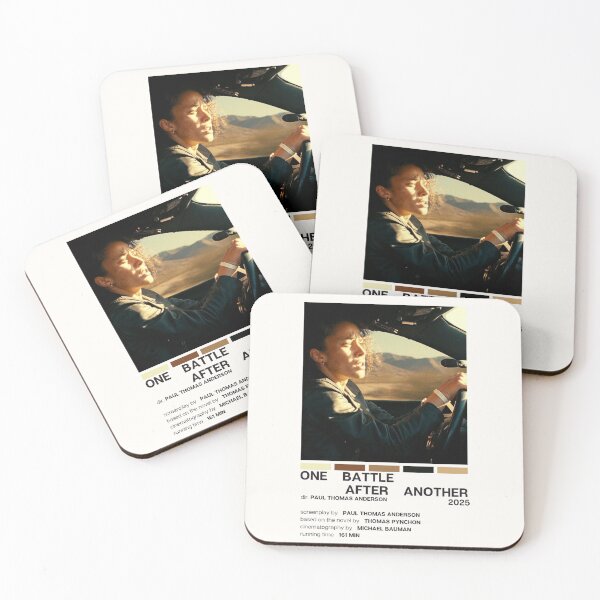 Item preview, One Battle After Another (2025) Movie Poster designed and sold by YellowishCat15.