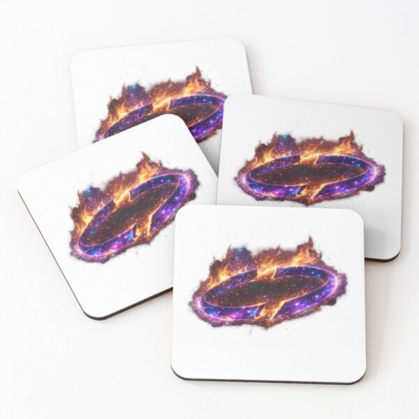 Item preview, Broken Galaxy Halo on Fire designed and sold by jgvisualarts.