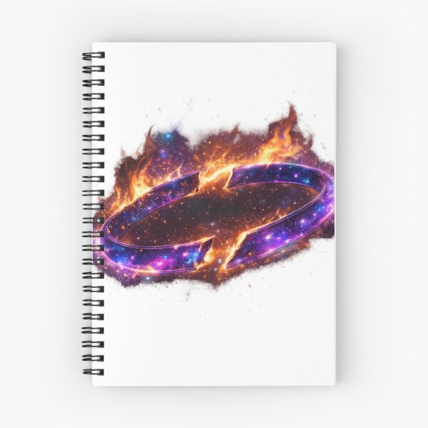 Item preview, Broken Galaxy Halo on Fire designed and sold by jgvisualarts.