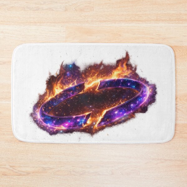 Item preview, Broken Galaxy Halo on Fire designed and sold by jgvisualarts.