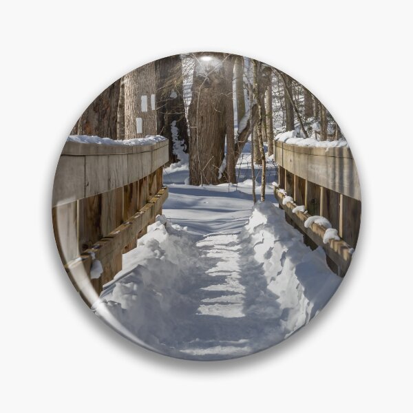 Item preview, Snow-Covered Bridge at Silver Creek, Halton Hills, Ontario 3 designed and sold by jrtwynam.
