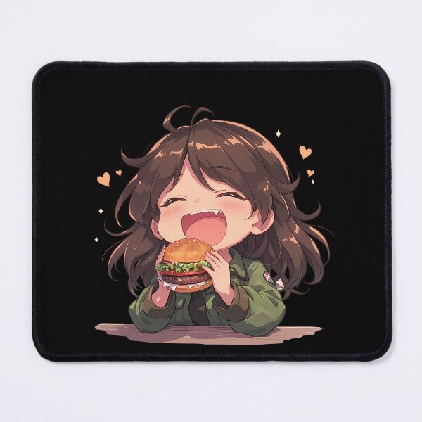 Item preview, Nonna Girls und Panzer Chibi Burger Stoic designed and sold by earlobejerk.