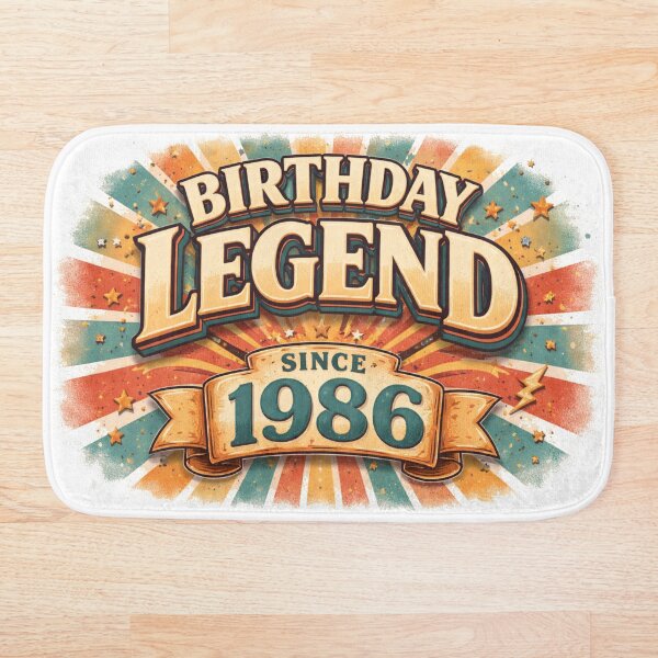 Item preview, Leyenda de cumpleaños desde 1986 Diseño retro vintage designed and sold by CLOUTKULT.