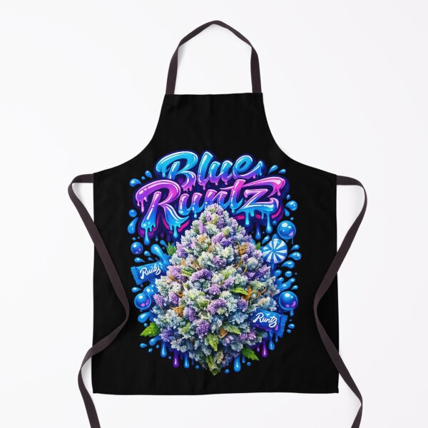 Item preview, Blue Runtz Graffiti Art Print | Blue Fruity Runtz Variant Bud Typography | Euphoric 420 designed and sold by WAUZ.