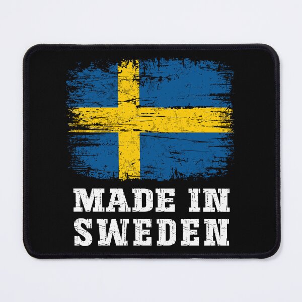 Item preview, Vintage Made in Sweden Distressed Flag designed and sold by Dmetalx Art Apparel.
